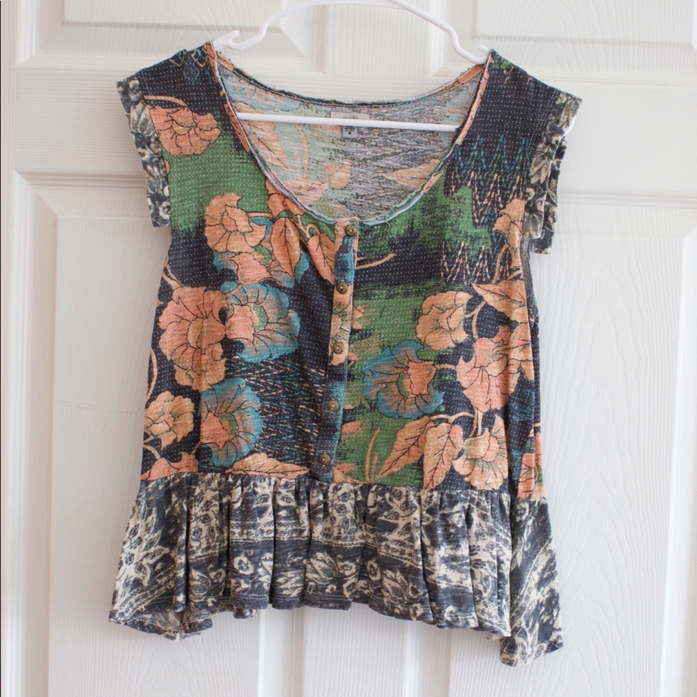 Floral Spring Top